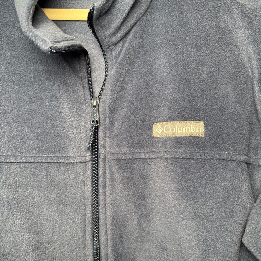 Columbia Men's Steens Mountain Full-Zip Fleece Jacket Collegiate Navy XL - Picture 7 of 15